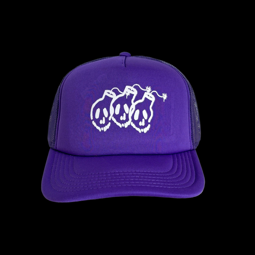 Skully Trucker (Purple)