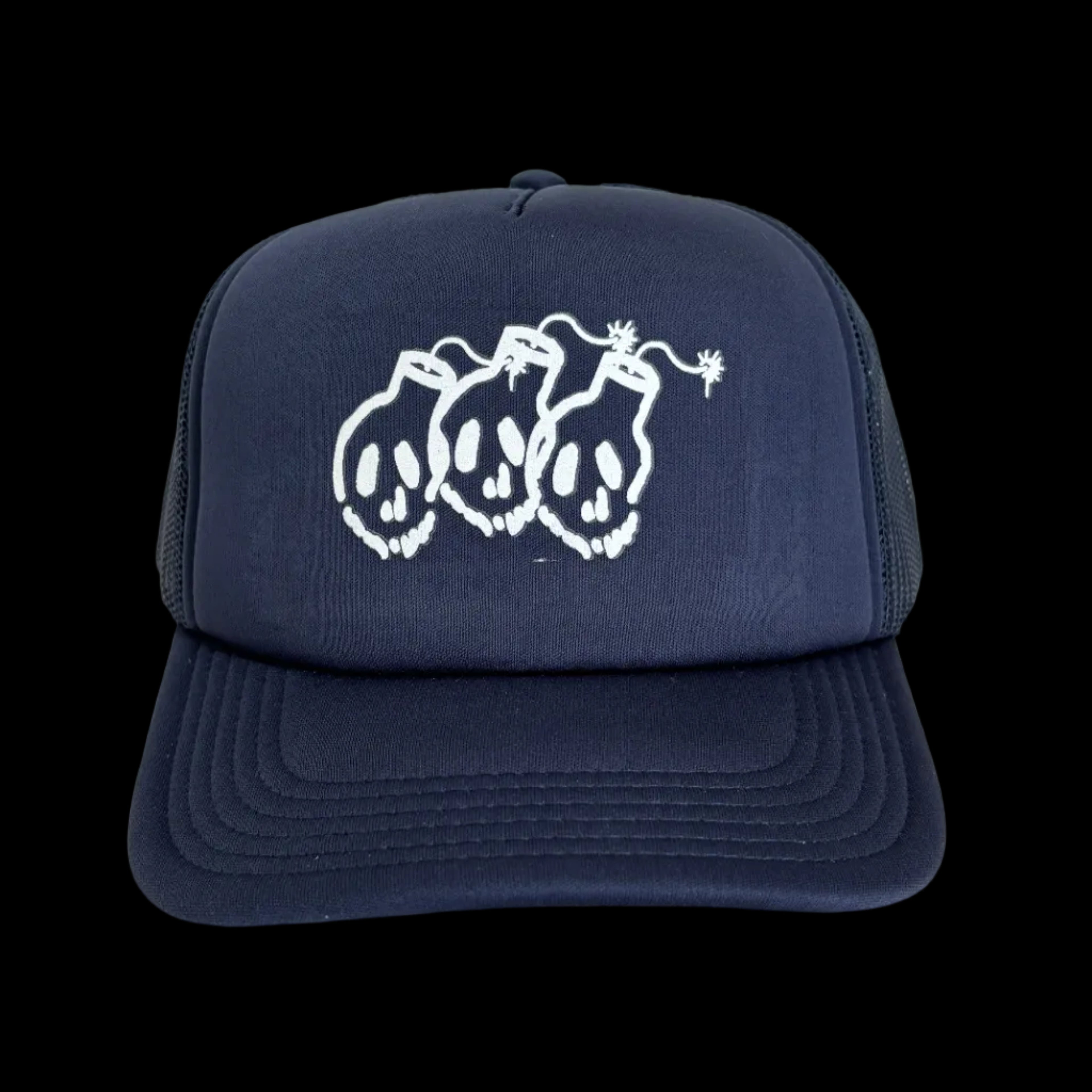 Skully Trucker (Navy)