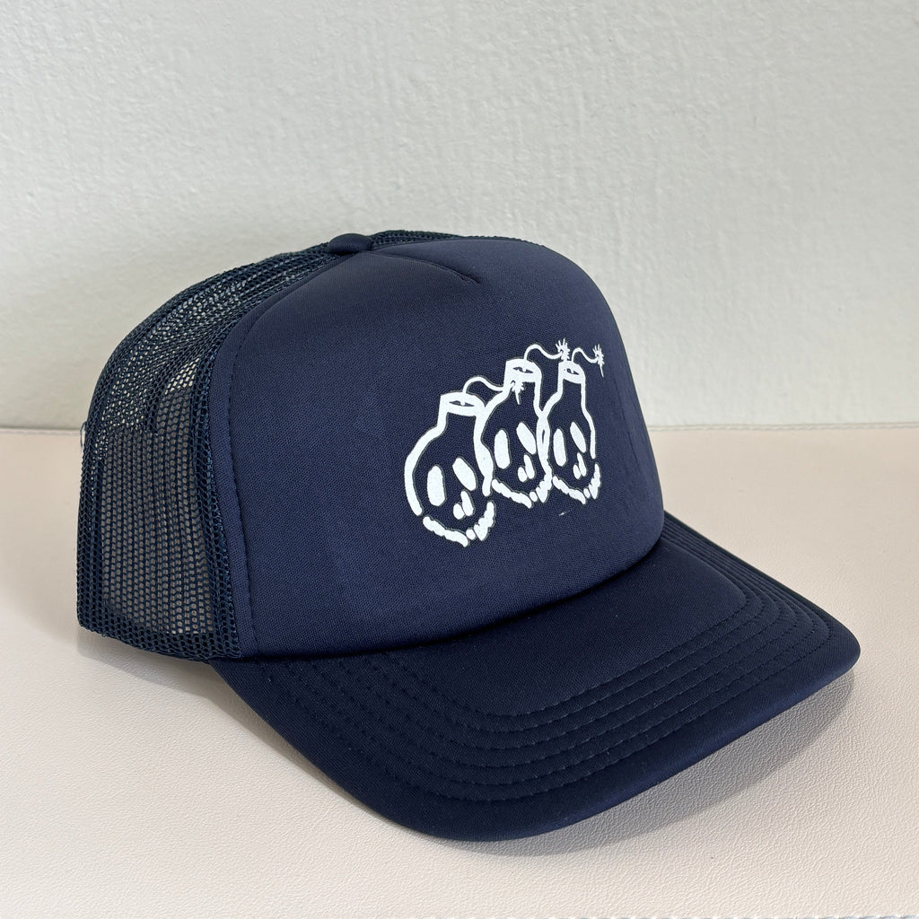 Skully Trucker (Navy)