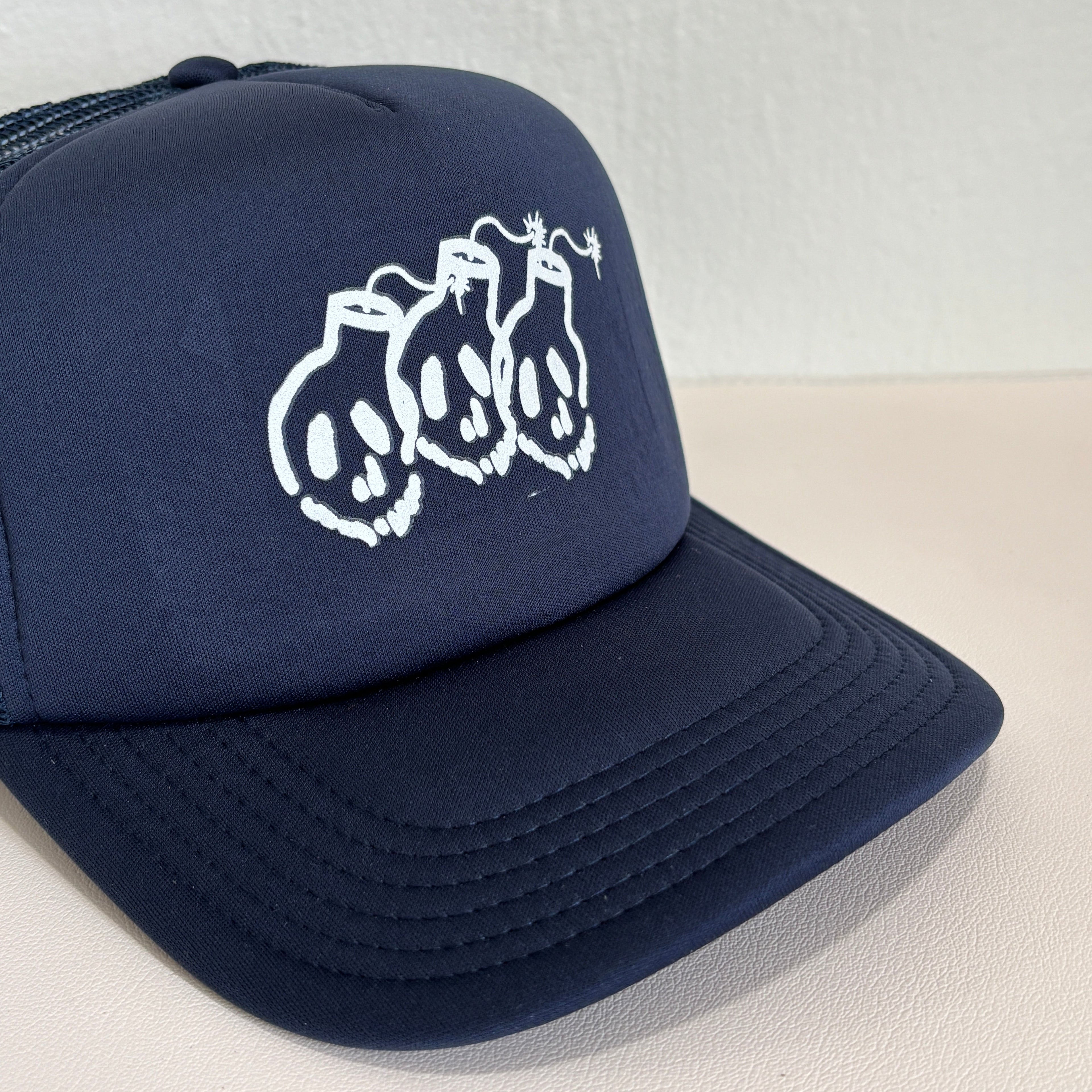 Skully Trucker (Navy)