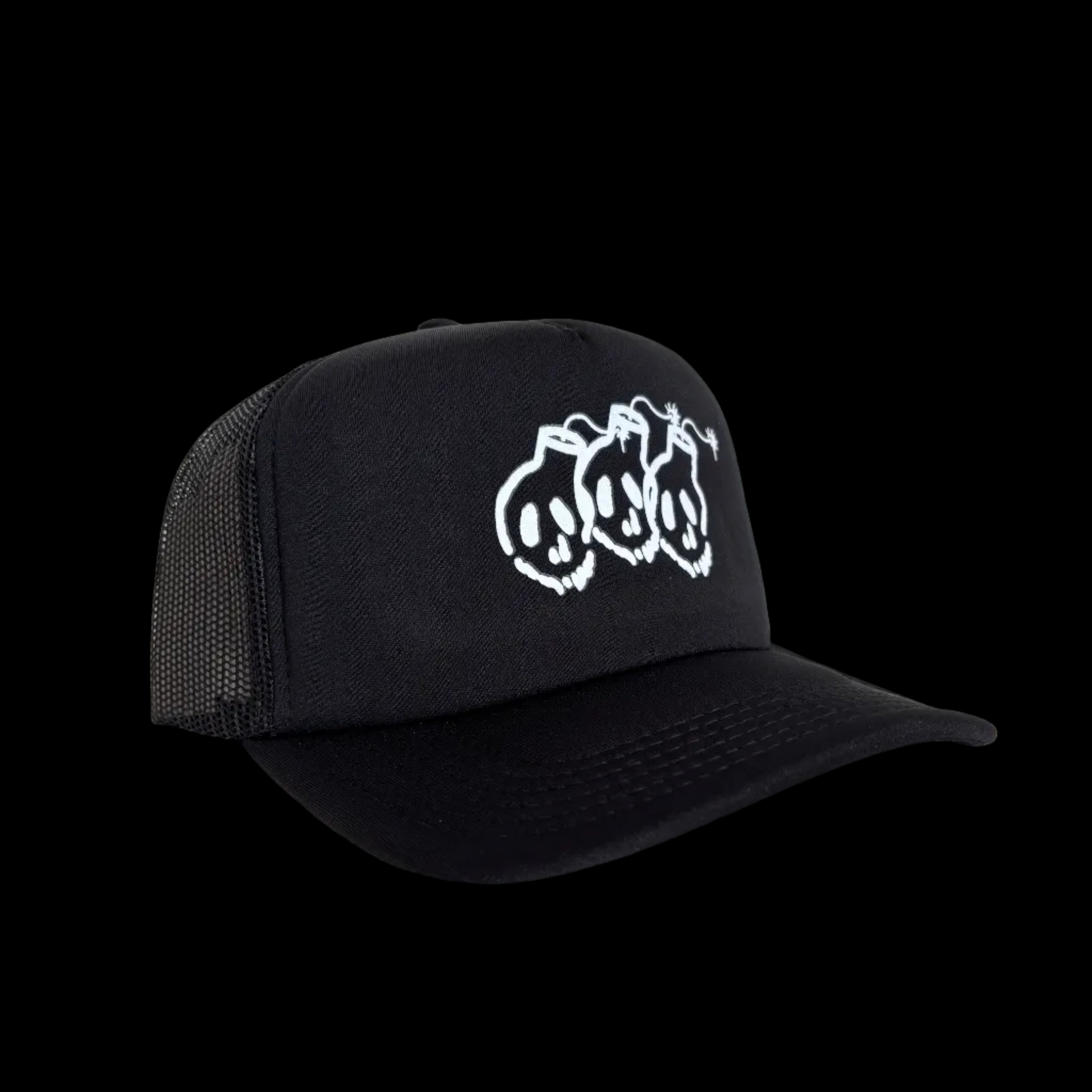 Skully Trucker (Black)